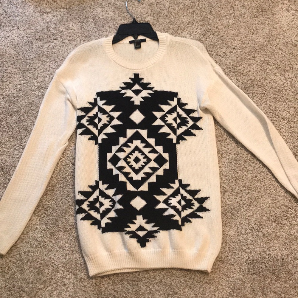 forever 21 tribal sweater !!!!